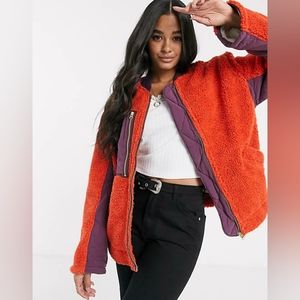 Free People Rivington Sherpa Jacket Small